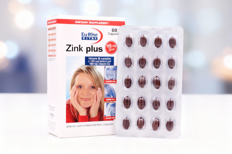 فواید زینک پلاس یوروویتال برای پوست سالم و درخشان